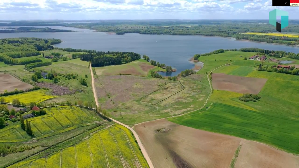 Działka na Mazurach nad jeziorem - Mamry